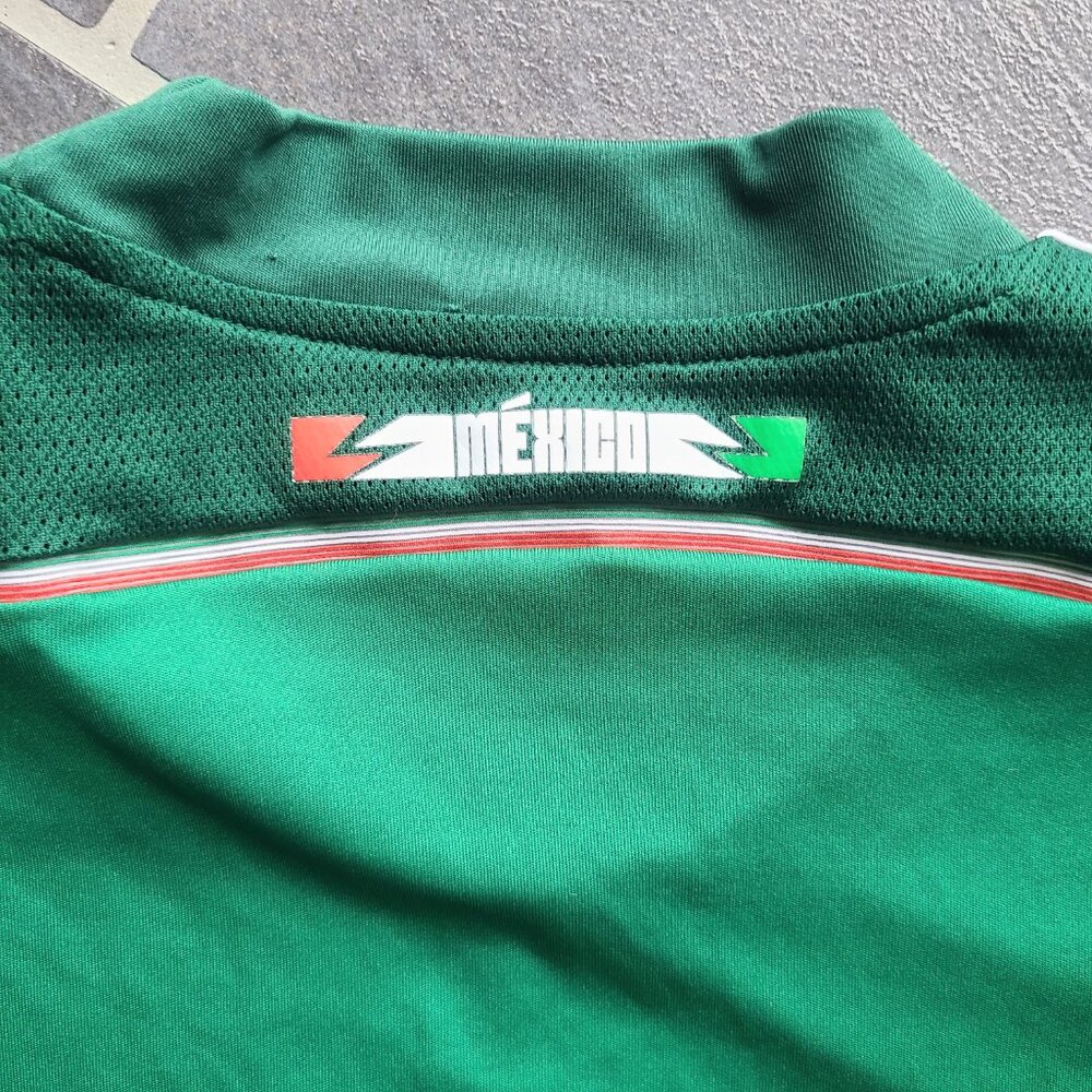 Adidas Green Mexico National Team 2013/2014 Soccer Futball Climacool Jersey - Picture 8 of 9